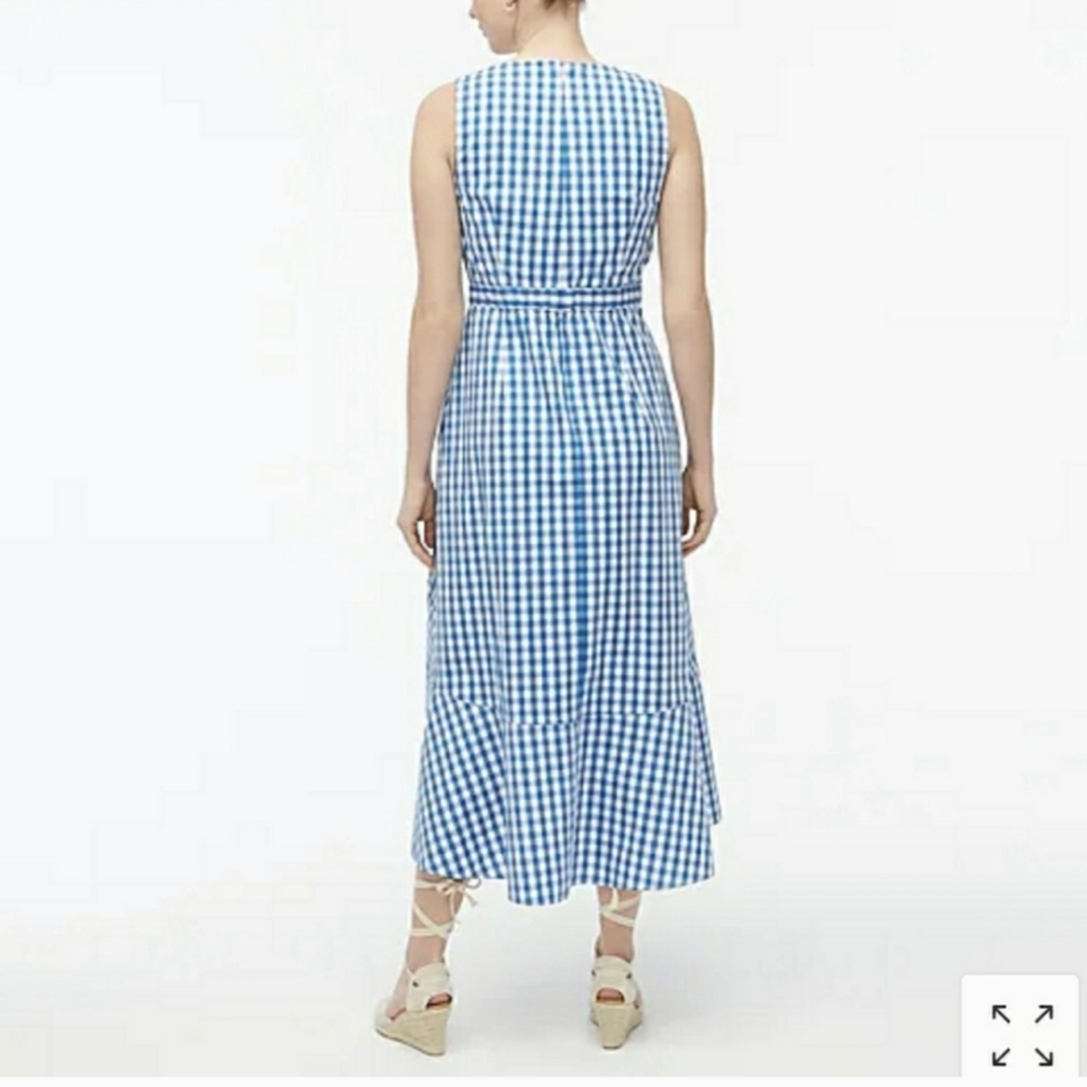 NWT J. Crew Gingham Dress Size 2 - Picture 11 of 12